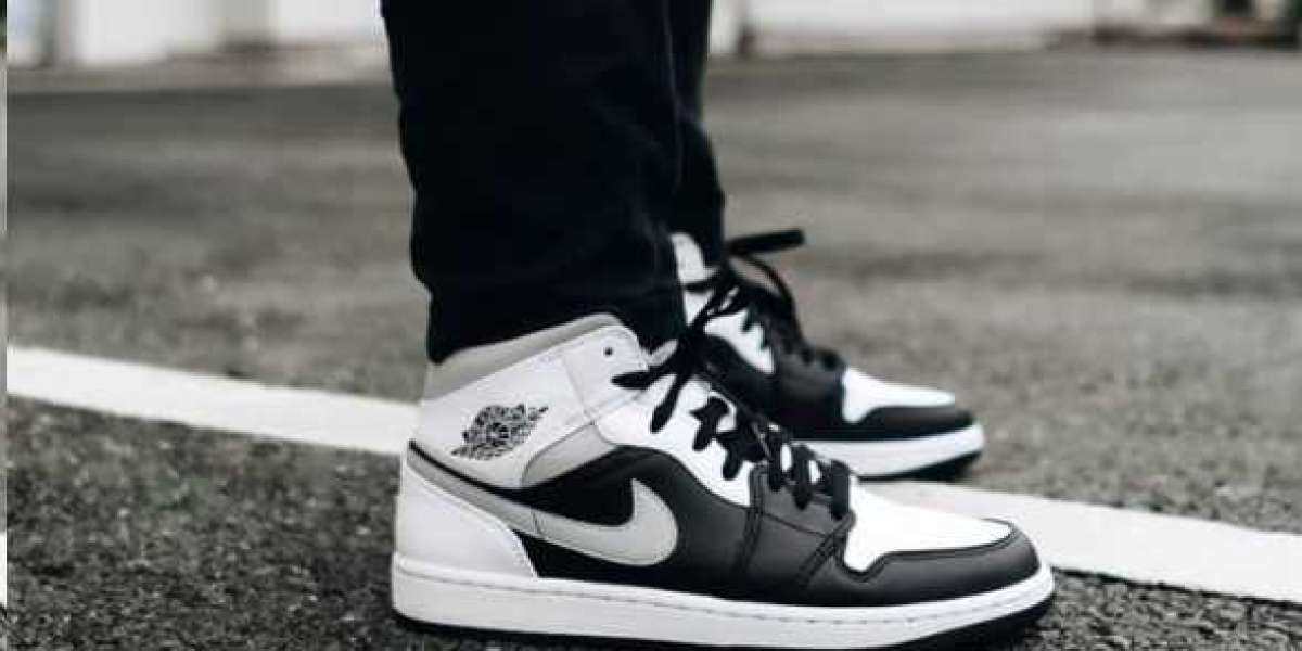 Ta et steg inn i rampelyset med Air Jordan 1 Mid White Shadow