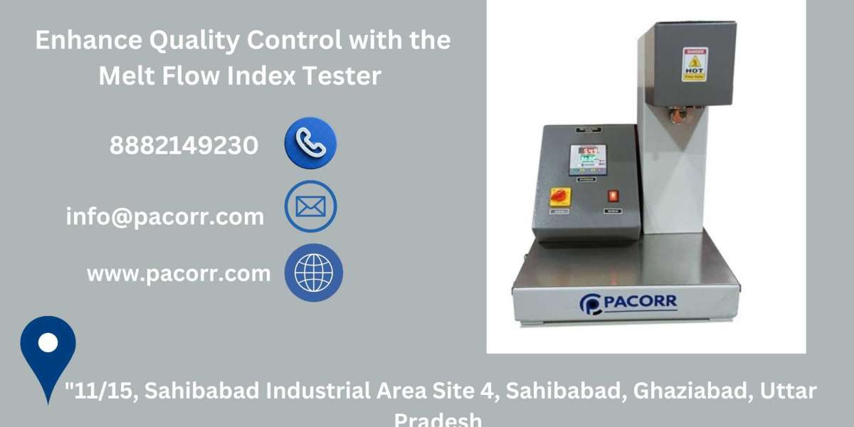 Melt Flow Index Tester: A Comprehensive Solution for Accurate Polymer Testing Needs at pacorr.com